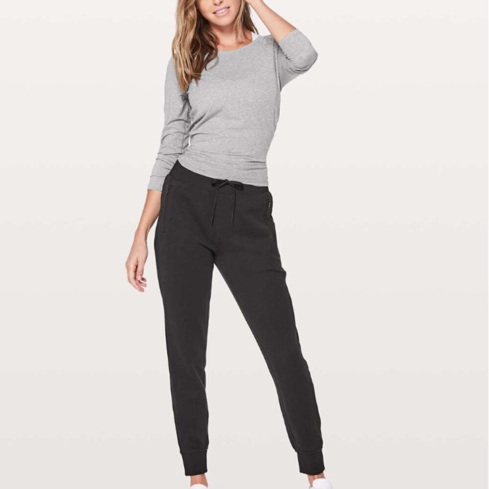 Lululemon Get Going Jogger Black size 8 W5ASGS - Picture 1 of 6